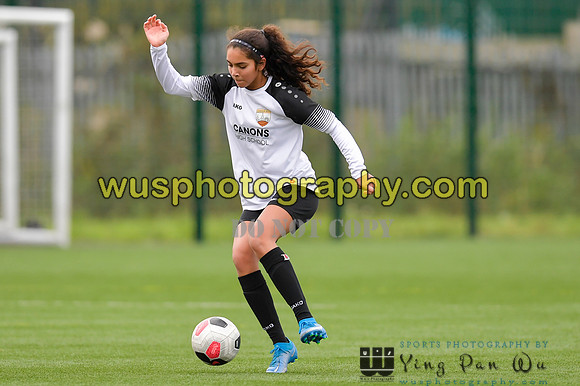 20211211-114846B West Ham United Academy Girls U16 v London Bees Academy U16
