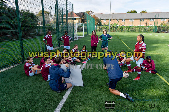 20220924-100100 West Ham United Academy Girls U15 v Tottenham Hotspur Women FC Academy U15