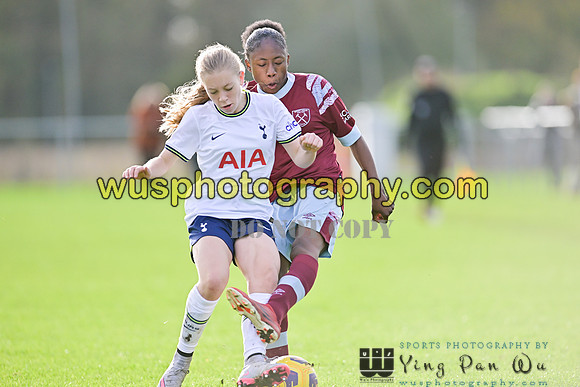 20221119-105700G Tottenham Hotspur Women FC Academy U15 v West Ham United Academy Girls U15