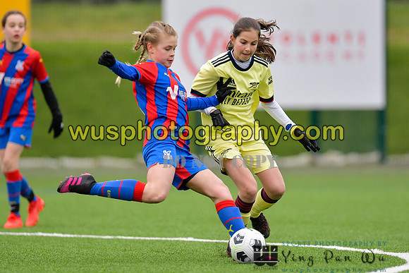 20220122-140723A Crystal Palace FC Girls U12 v Arsenal FC Girls U12