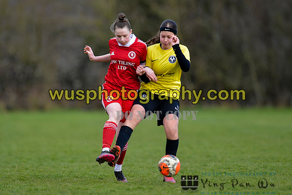 20220312-124012B Watford Ladies FC U14 Warriors v Welling United Girls U14