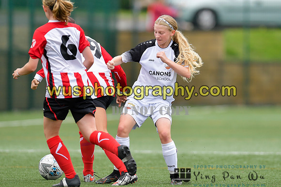 20210925-122453 London Bees Academy U16 v Corfe Mullen United Juniors FC Girls U16