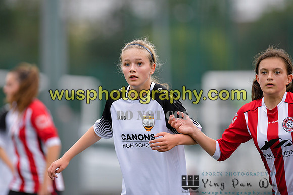20210925-123231 London Bees Academy U16 v Corfe Mullen United Juniors FC Girls U16