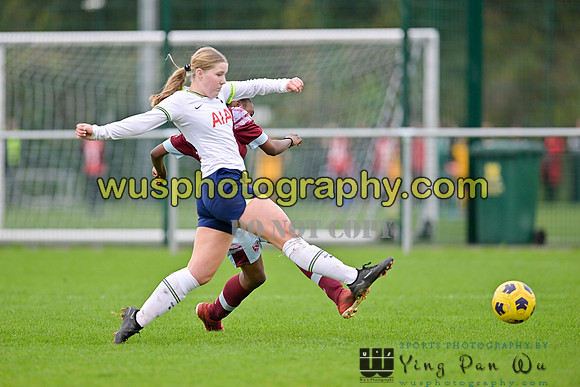 20221119-113515E Tottenham Hotspur Women FC Academy U15 v West Ham United Academy Girls U15