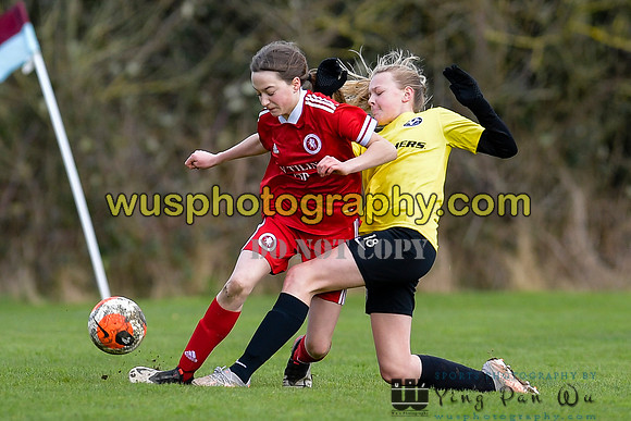 20220312-120636A Watford Ladies FC U14 Warriors v Welling United Girls U14