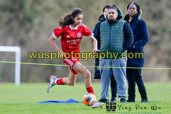 20220312-122639A Watford Ladies FC U14 Warriors v Welling United Girls U14