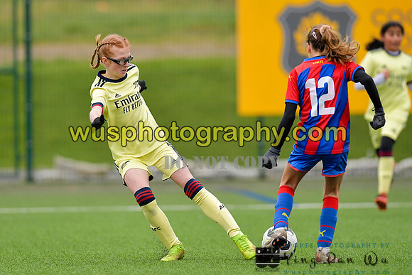 20220122-141631C Crystal Palace FC Girls U12 v Arsenal FC Girls U12