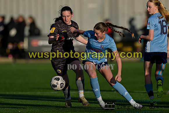 20250316-164939A Cray Wanderers Youth FC Girls U15 v Hashtag United Girls U15