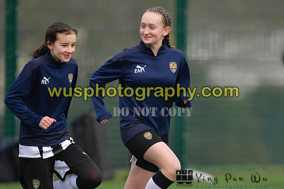 20220115-123929 West Ham United Academy Girls U14 v Notts County FC Girls U14