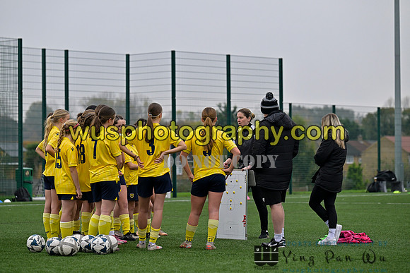 20241109-094605 West Ham United Performance Claret Girls U14 v Oxford United Girls U14