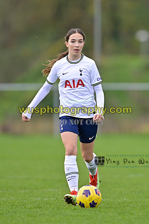 20221119-100235D Tottenham Hotspur Women FC Academy U15 v West Ham United Academy Girls U15
