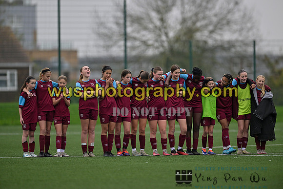 20241109-115227 West Ham United Performance Claret Girls U14 v Oxford United Girls U14