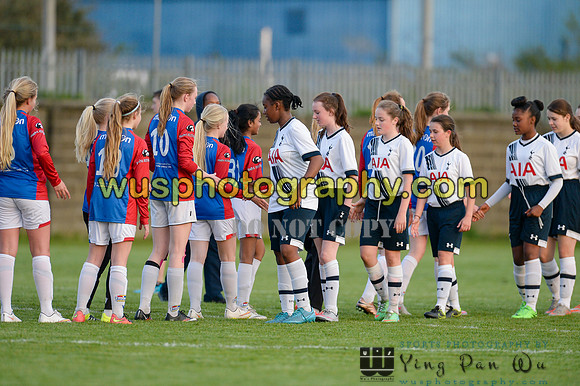20160505-200112 Tottenham Hotspur Girls U12 and U13 v Årvoll IL Girls U12 and U13