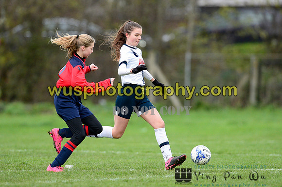 20151128-114542-2 Tottenham Hotspur Girls U14 v Hoddesdon Owls U14