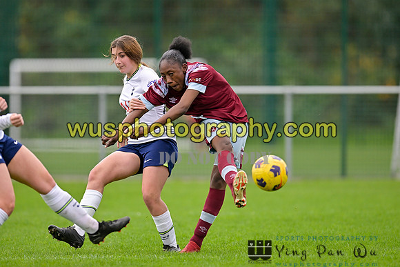20221119-111832C Tottenham Hotspur Women FC Academy U15 v West Ham United Academy Girls U15