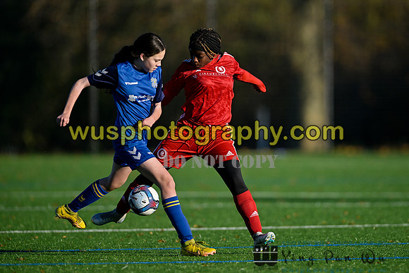 20221210-121519A Welling United FC Girls U13 v Hashtag United FC Girls U13
