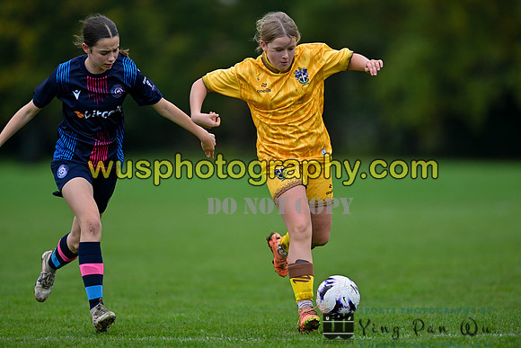 20241102-123420 Sutton United Girls U13 v Hartland Girls Academy U13
