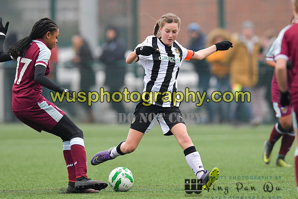 20220115-140802A West Ham United Academy Girls U14 v Notts County FC Girls U14