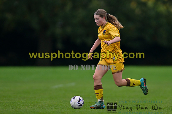 20241102-124246 Sutton United Girls U13 v Hartland Girls Academy U13