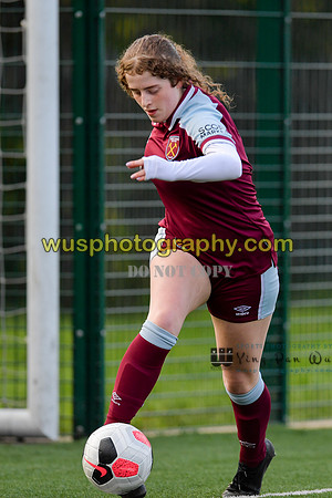 20211211-104022 West Ham United Academy Girls U16 v London Bees Academy U16