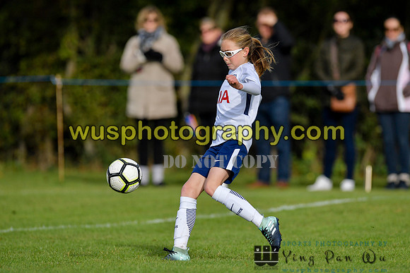 20171028-112649 Tottenham Hotspur Girls U11 v St Albans City Youth Girls U11 South