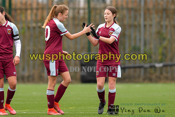 20211211-115411 West Ham United Academy Girls U16 v London Bees Academy U16