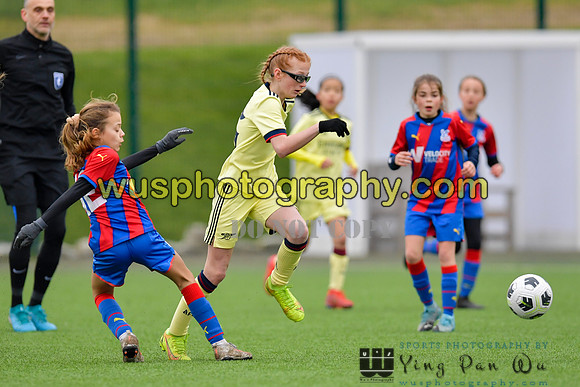 20220122-142916A Crystal Palace FC Girls U12 v Arsenal FC Girls U12