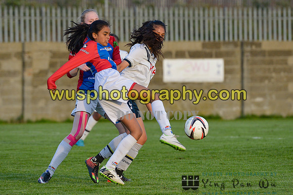 20160505-194151 Tottenham Hotspur Girls U12 and U13 v Årvoll IL Girls U12 and U13