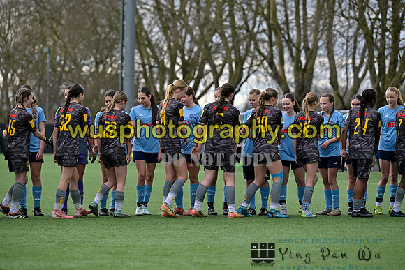 20250316-151920 Cray Wanderers Youth FC Girls U15 v Hashtag United Girls U15