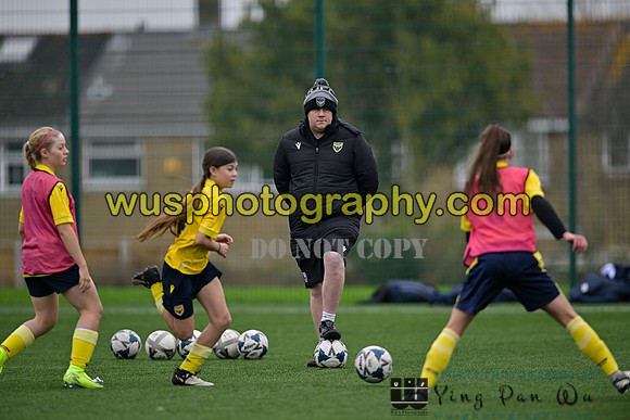 20241109-095026 West Ham United Performance Claret Girls U14 v Oxford United Girls U14