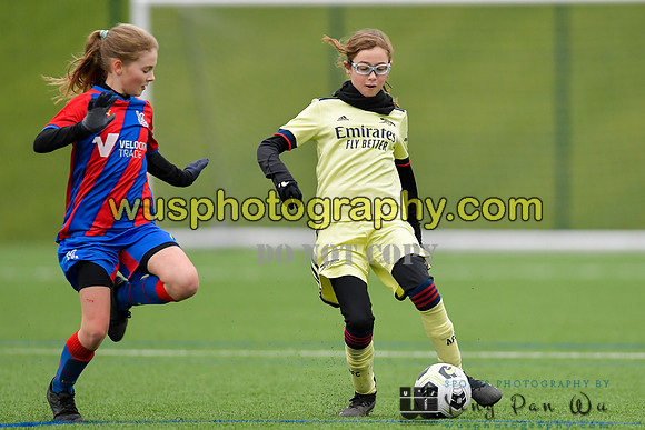20220122-141719 Crystal Palace FC Girls U12 v Arsenal FC Girls U12
