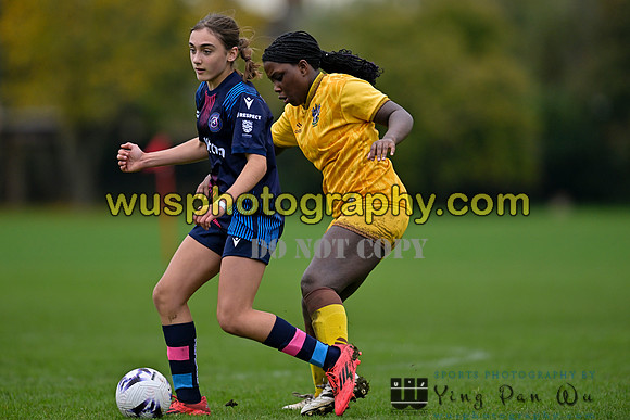 20241102-123458 Sutton United Girls U13 v Hartland Girls Academy U13