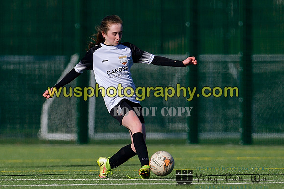 20220319-152259 London Bees Academy U14 v AFC Bournemouth Girls U14
