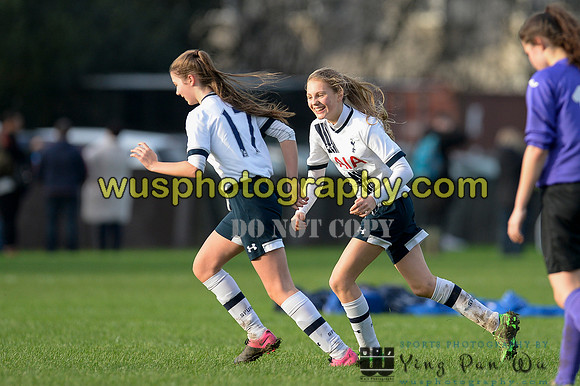 20151219-103140-2 Tottenham Hotspur Girls U14 v Garston Girls U14 Pumas