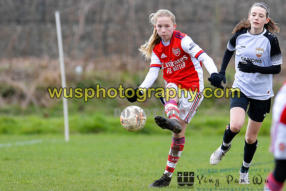 20220305-133415 London Bees Academy U14 v Arsenal FC Girls U13
