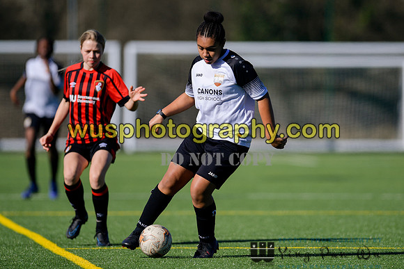 20220319-143658 London Bees Academy U14 v AFC Bournemouth Girls U14