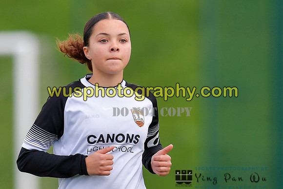 20201031-145430A London Bees Academy U14 v Millwall Lionesses Girls U14