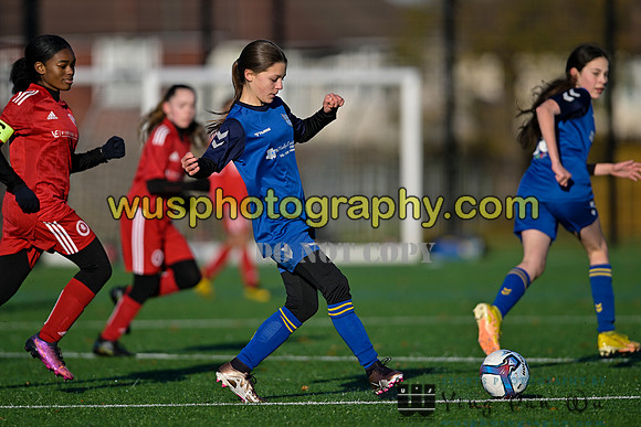 20221210-114133B Welling United FC Girls U13 v Hashtag United FC Girls U13