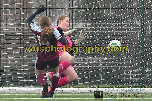 20220115-142731 West Ham United Academy Girls U14 v Notts County FC Girls U14