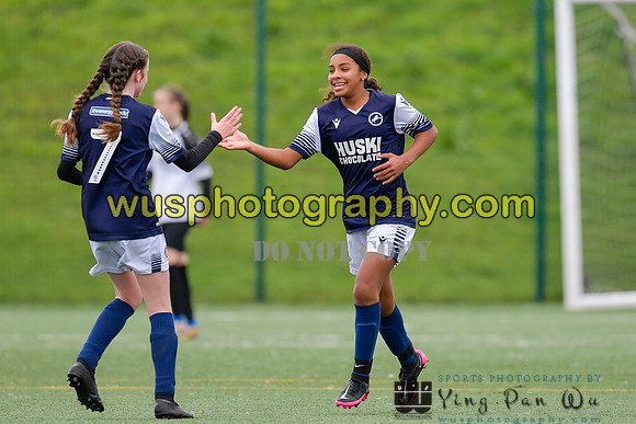 20201031-144928 London Bees Academy U14 v Millwall Lionesses Girls U14