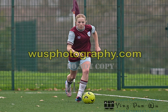 20241130-105710 West Ham United Warriors Girls U14 v Fareham Town Youth FC Girls U14