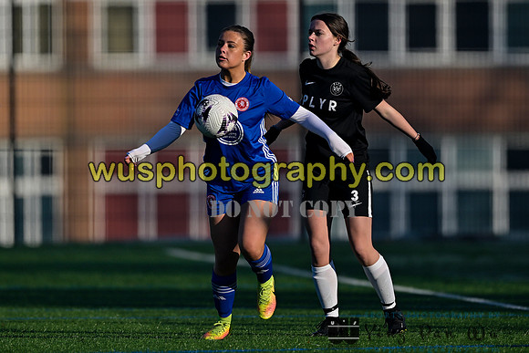 20250111-114833C Welling United Academy Girls U17 U18 v PLYR FC Girls U17 U18