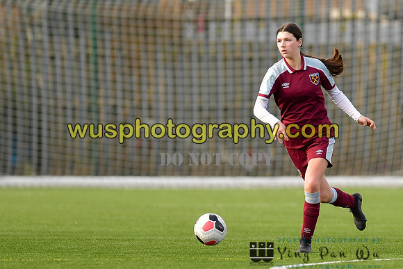 20211211-111234C West Ham United Academy Girls U16 v London Bees Academy U16