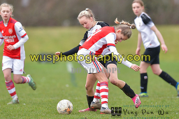 20220305-140217 London Bees Academy U14 v Arsenal FC Girls U13