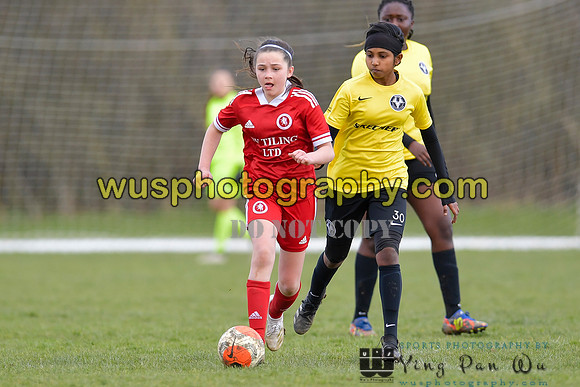 20220312-125338 Watford Ladies FC U14 Warriors v Welling United Girls U14