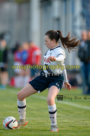 20160505-193555-2 Tottenham Hotspur Girls U12 and U13 v Årvoll IL Girls U12 and U13