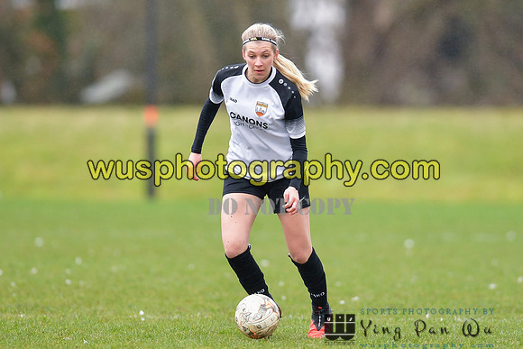 20220305-140255 London Bees Academy U14 v Arsenal FC Girls U13
