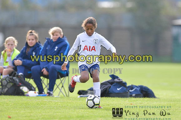 20171028-111952 Tottenham Hotspur Girls U11 v St Albans City Youth Girls U11 South