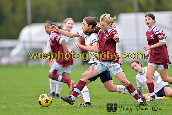 20221119-113724C Tottenham Hotspur Women FC Academy U15 v West Ham United Academy Girls U15