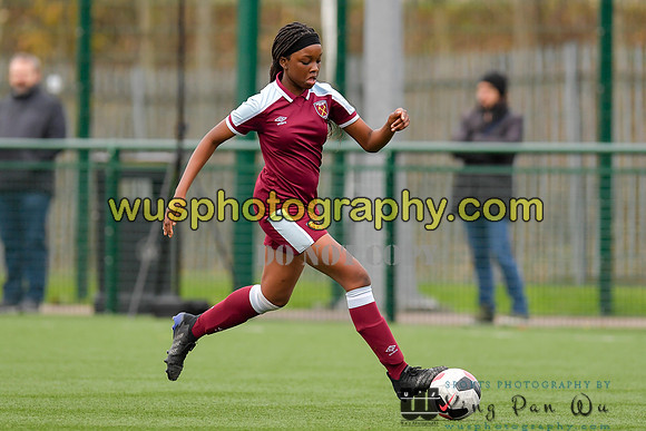 20211211-120826B West Ham United Academy Girls U16 v London Bees Academy U16